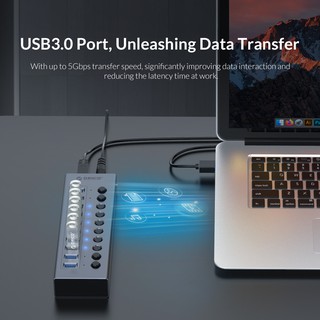 Bộ Chia USB HUB ORICO BT2U3-7AB