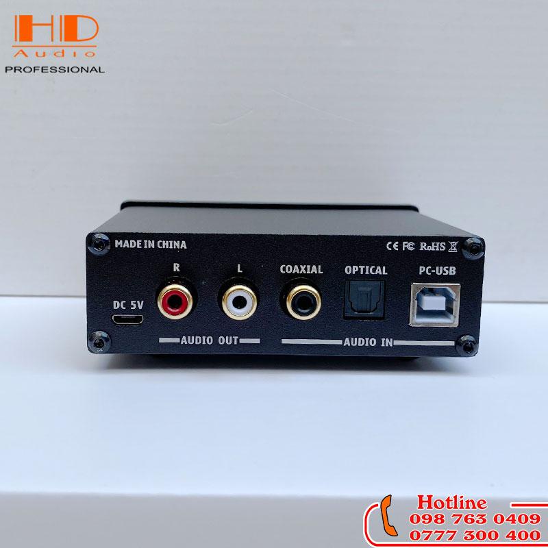 Giải Mã SUCA-AUDIO DAC Q3 Pro - Chip SA9123- Điều Chỉnh Bass-Treble