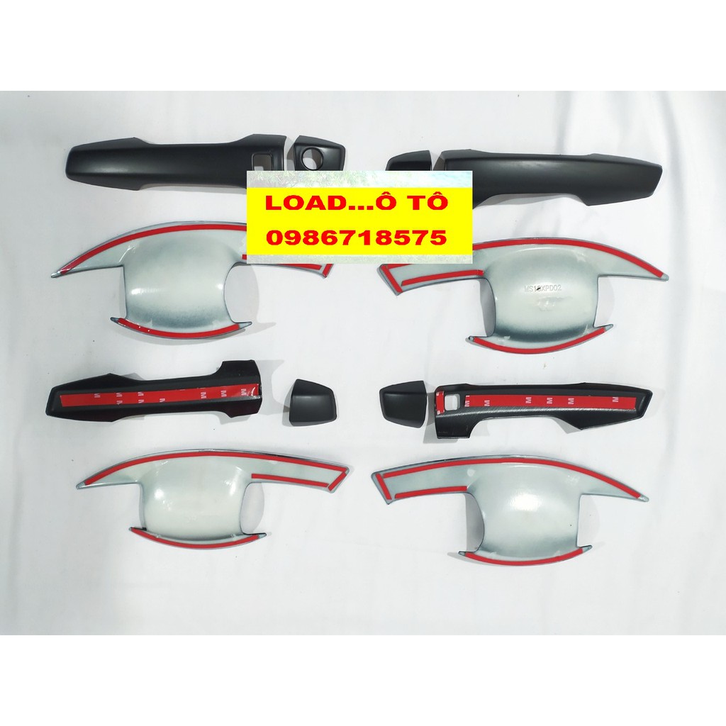 Ốp tay nắm và hõm cửa Xpander 2022-2018, Xpander Cross Đen bản AT Số tự động có nút từ ở tay nắm
