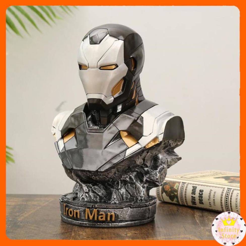 TƯỢNG IRON MAN MK46 THẠCH CAO 36CM INFINY DECOR