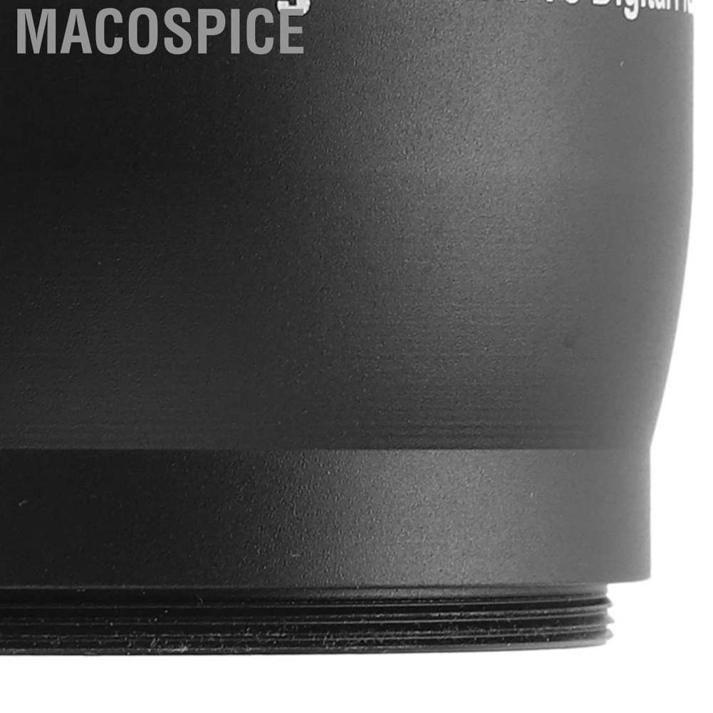 Macospice Universal 58mm 2X Telephoto Lens Teleconverter for Canon Nikon Sony Pentax Etc