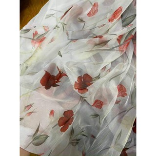 Vải tơ xước hoa