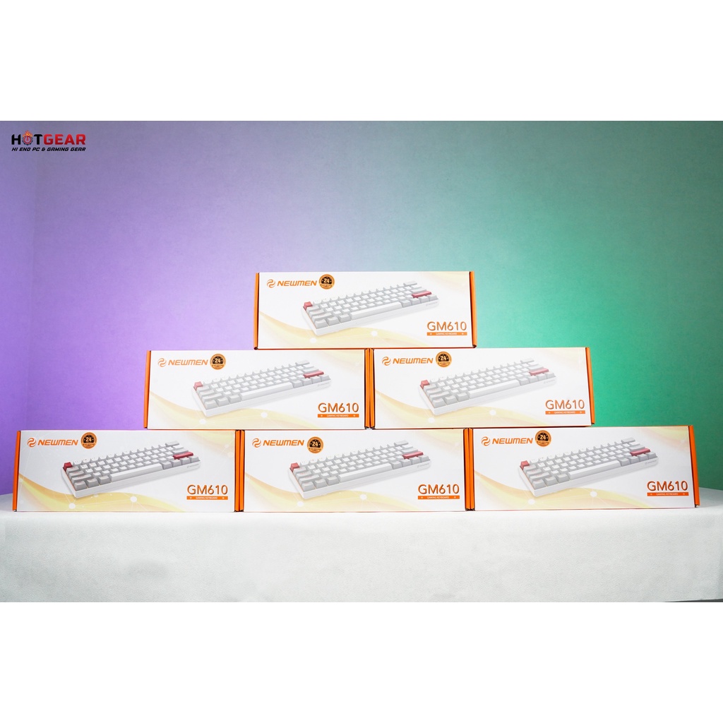 Bàn phím cơ Newmen Dual mode GM610 Bluetooth