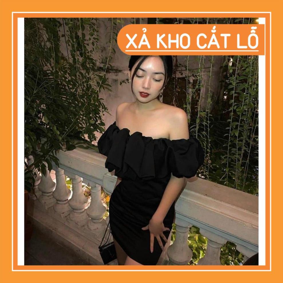[Quần Áo Hot] Đầm trễ vai nhún bèo Candy Dress [KÈM ẢNH THẬT] | BigBuy360 - bigbuy360.vn