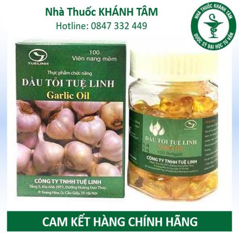 ! Dầu tỏi Tuệ Linh - Tăng sức đề kháng - Garlic oil ! !