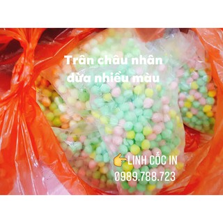 1KG Trân châu nhân dừa chuyên dùng cho nấu chè, tào phớ, trà sũa