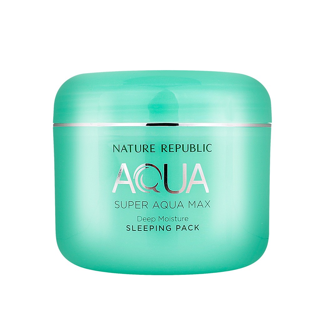 kem dưỡng ban đêm Dưỡng Ẩm Sâu MẶT NẠ NGỦ Nature Republic Super Aqua Max Deep Moisture Sleeping Pack  Super Aqua Max night cream