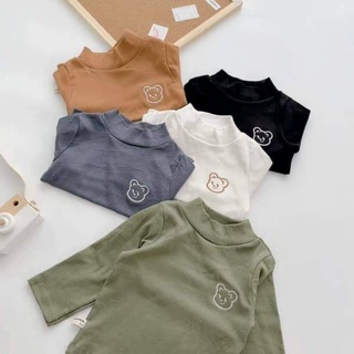 SET 5 ÁO GẤU CAO CỔ CHO BÉ
