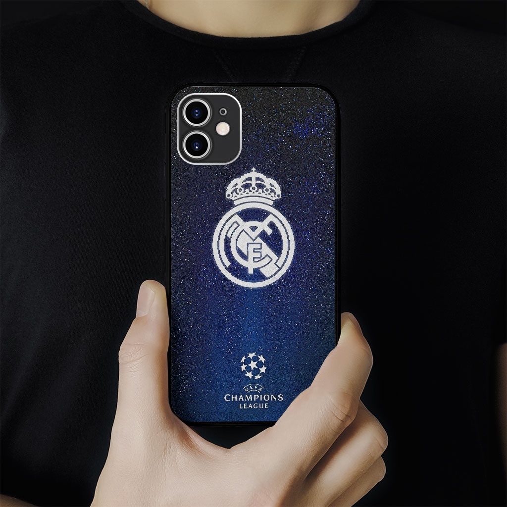 Ốp điện thoại dẻo LOGO real madrid 33 cho iphone 6 - iphone 13 RMR20210087