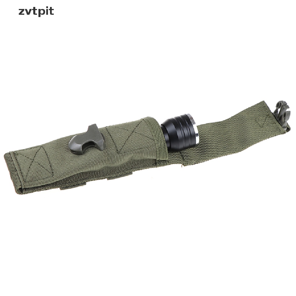 1PC Flashlight Holder Case Holster Tactical Flashlight Pouch For Camping DSF