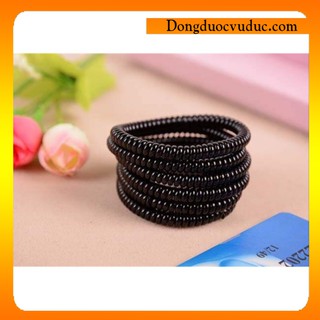 SALE SHOCK 1 dây buộc tóc lò xo đen cỡ nhỏ chỉ 1k