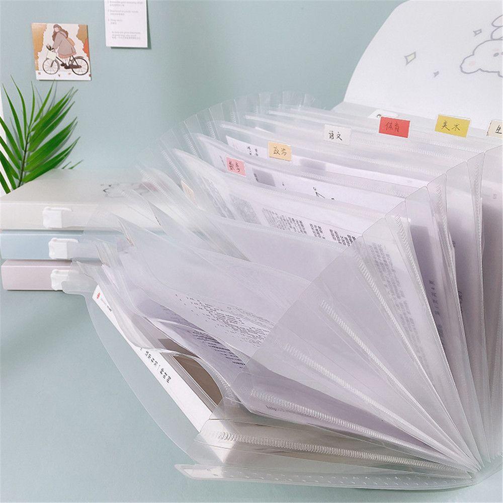 Túi Đựng Tài Liệu Giấy Tờ Văn Phòng Đa Năng Khổ A4 / A4 13 Lớp