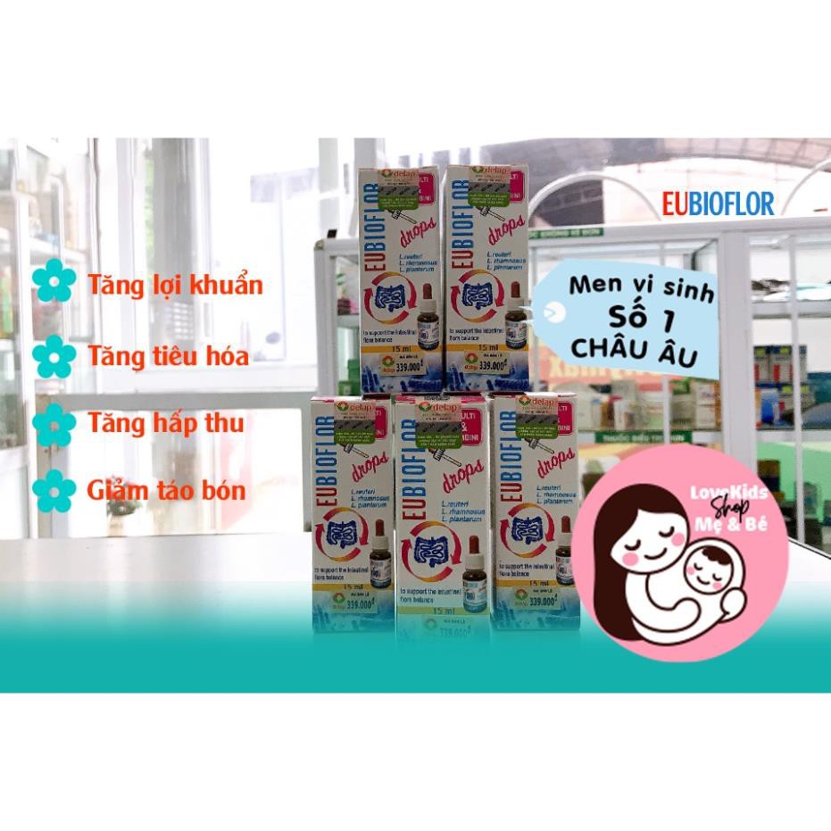 Men vi sinh nhỏ giọt - ĂN NGON - GIẢM TIÊU CHẢY - CHƯỚNG BỤNG ĐẦY HƠI - Có quà tặng kèm - Eubioflor
