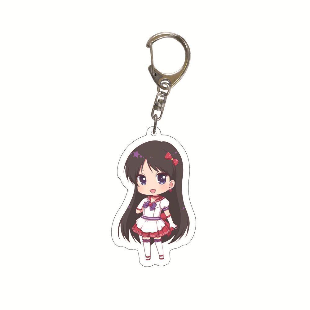 DARNELL Sailor Moon Móc Chìa Khóa Hình Thủy Thủ Mặt Trăng Dễ Thương