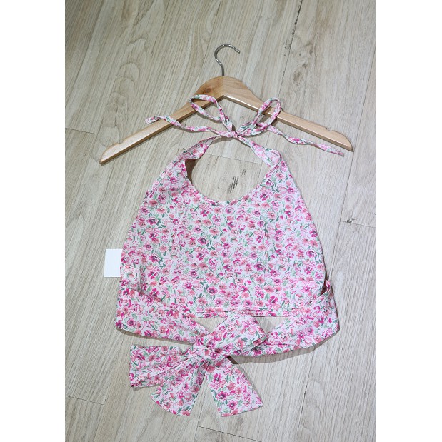 🌺🌺 Áo yếm hoa nhí đi biển siêu đẹp, áo croptop đi biển nữ 🌺🌺
