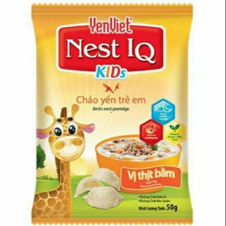 Cháo yến thịt bằm
