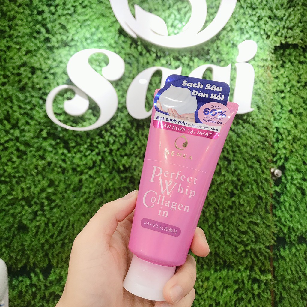 Sữa Rửa Mặt SENKA PERFECT 120g Nhật Bản Dành Cho Mọi Loại Da | BigBuy360 - bigbuy360.vn