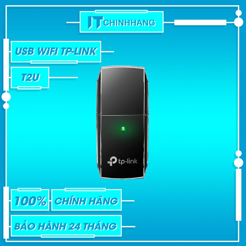 USB Kết Nối Wifi TP-Link T2U Băng Tần Kép - Hàng Chính Hãng