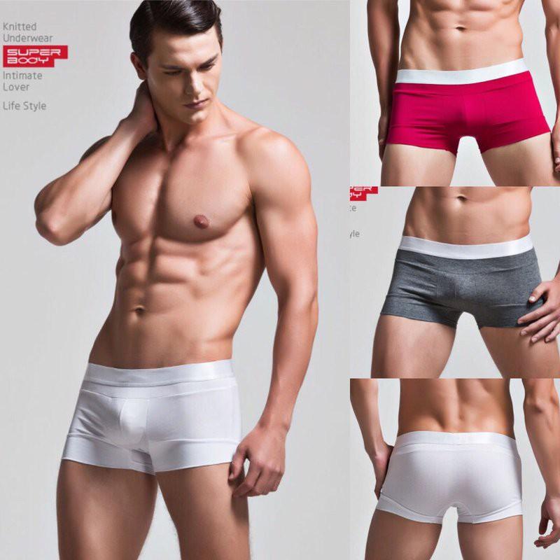 Quần ngủ nam Boxer cao cấp chất liệu thun cotton , Quần sịp ngủ của nam Boxer thun cotton cao cấp co dãn 4 chiều - 674