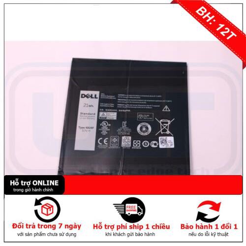 Pin battery laptop Dell Venue 8 7840 5PD40 K81RP 2Cell 21Wh