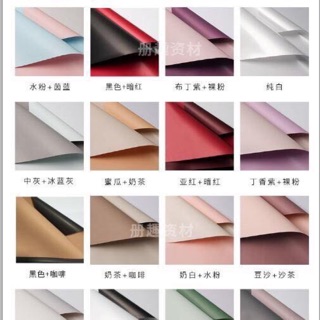 Giấy bóng mờ 2 mặt sỉ 5 xấp ip