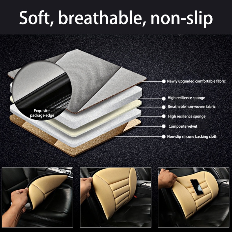 Đệm Mút Hoạt Tính Lót Ghế Ngồi Văn Phòng Hỗ Trợ Giảm Đau Xương Cá Lưng