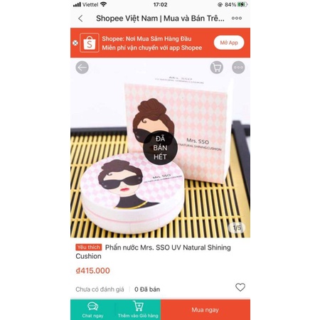 phấn nước mrs sso ( gốc 450k)