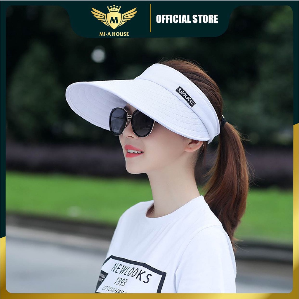 Mũ lưỡi trai nửa đầu KDM - Mũ lưỡi trai thể thao nửa đầu dành cho nữ, thời trang, phong cách, hiện đại