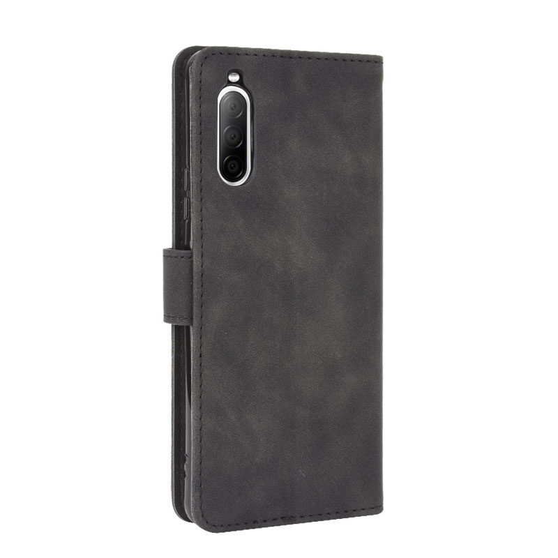 Sony Xperia 10 1 II Plus 8 5 ACE L4 XZ3 Leather Flip Case Smooth Shockproof Cases Magnetic Card Holder Wallet Phone Cover