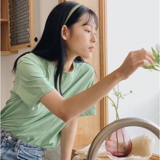 Poppy basic tee: Áo thun trơn cao cấp