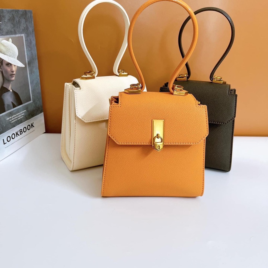 Túi Xách Nữ Hình Hộp Chữ Nhật Thời Trang Sang Trọng