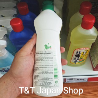 Nước tẩy rửa White không mùi