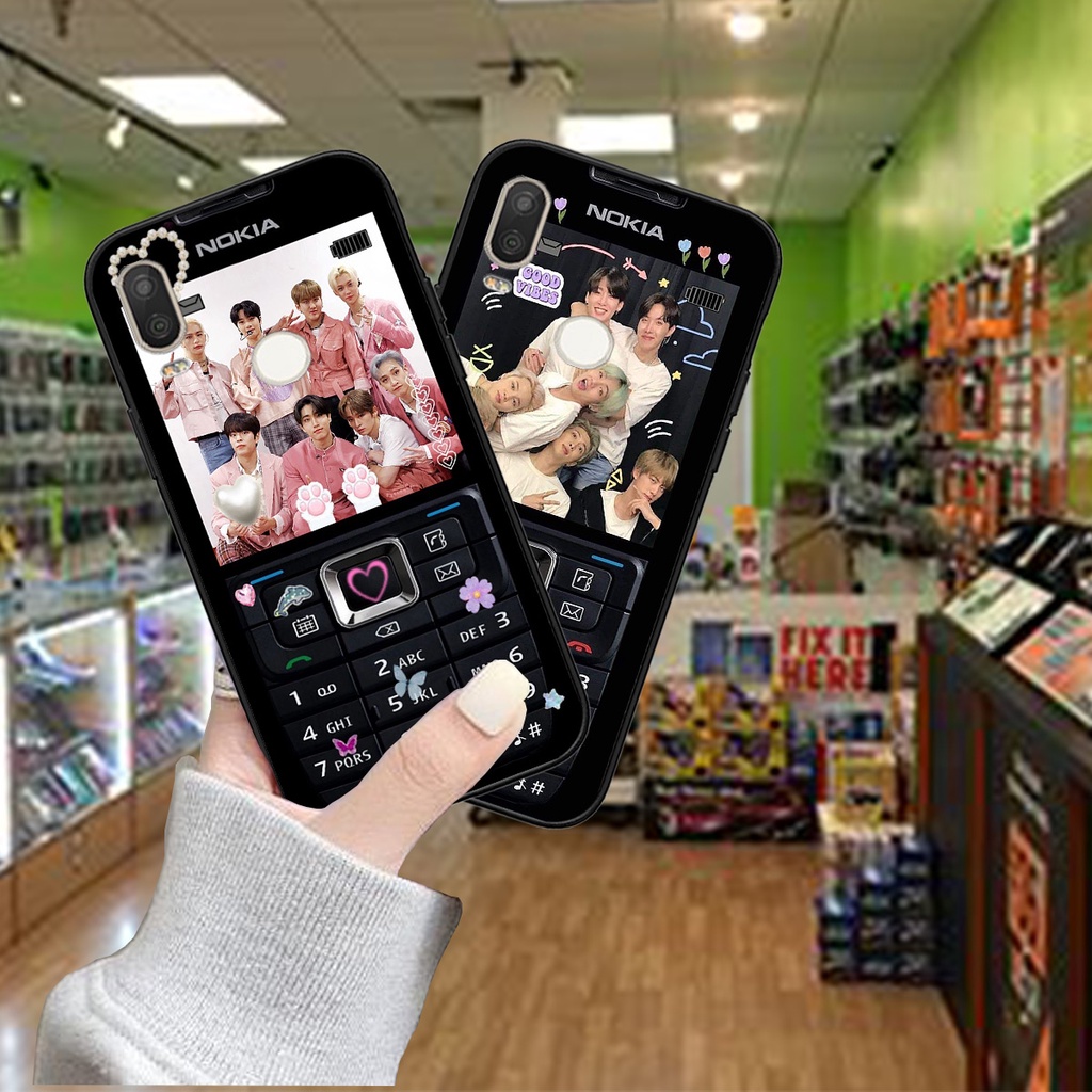 Ốp Vsmart Active 1 / Active 1 Plus / Active 1+ / Active 3 bộ hình điện thoại nokia huyền thoại , BTS , Vpop cute