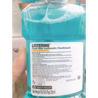 Listerin 750ml nước súc miệng
