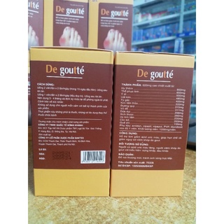 VIÊN UỐNG DE GUOTTE HÀNG CHÍNH HÃNG_ GIẢM ACID URIC  TỐI ƯU
