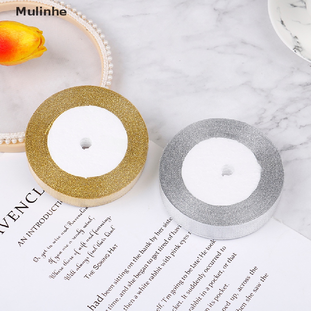 Cuộn Dây Ruy Băng Kim Tuyến 20mm Dùng Trang Trí Tiệc Cưới