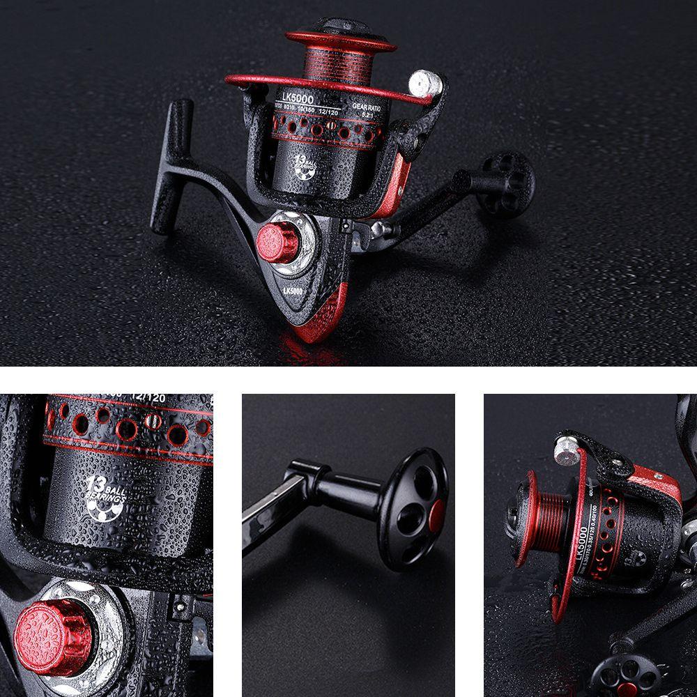 MUVAKO Máy Câu Cá Quay Bằng Kim Loại Mới