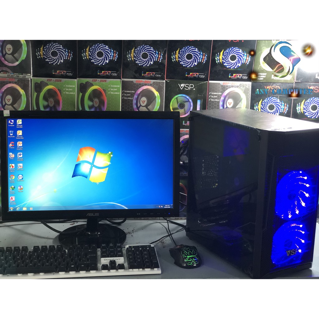 Bộ máy tính PC Game AMD X4 760k, Ram 8GB, GT 730 2GB Màn hình 19inch | BigBuy360 - bigbuy360.vn