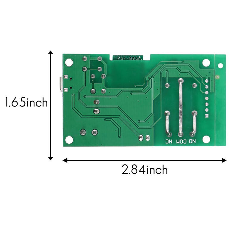 GOOGLE Công Tắc Điều Khiển Wifi Thông Minh Dc 5v / 12v / 24v / 32v