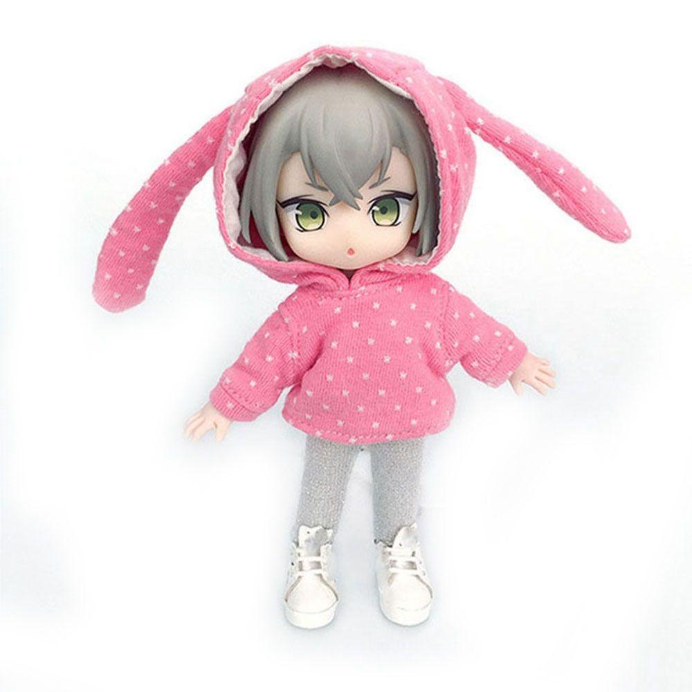 Áo Hoodie Thời Trang Xinh Xắn Cho Búp Bê 1 / 111 / 12 OB11 12~16cm
