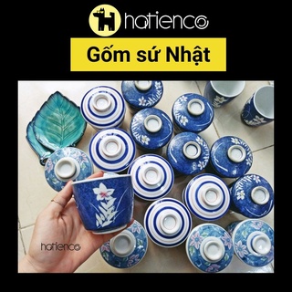 [ẢNH THẬT]Gốm sứ Nhật, đồ gốm Hủ sứ, thủy tinh đựng gia vị, đựng trà