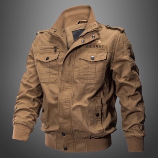 Áo Khoác kaki nam Bụi Bặm.Sz:M_6XL