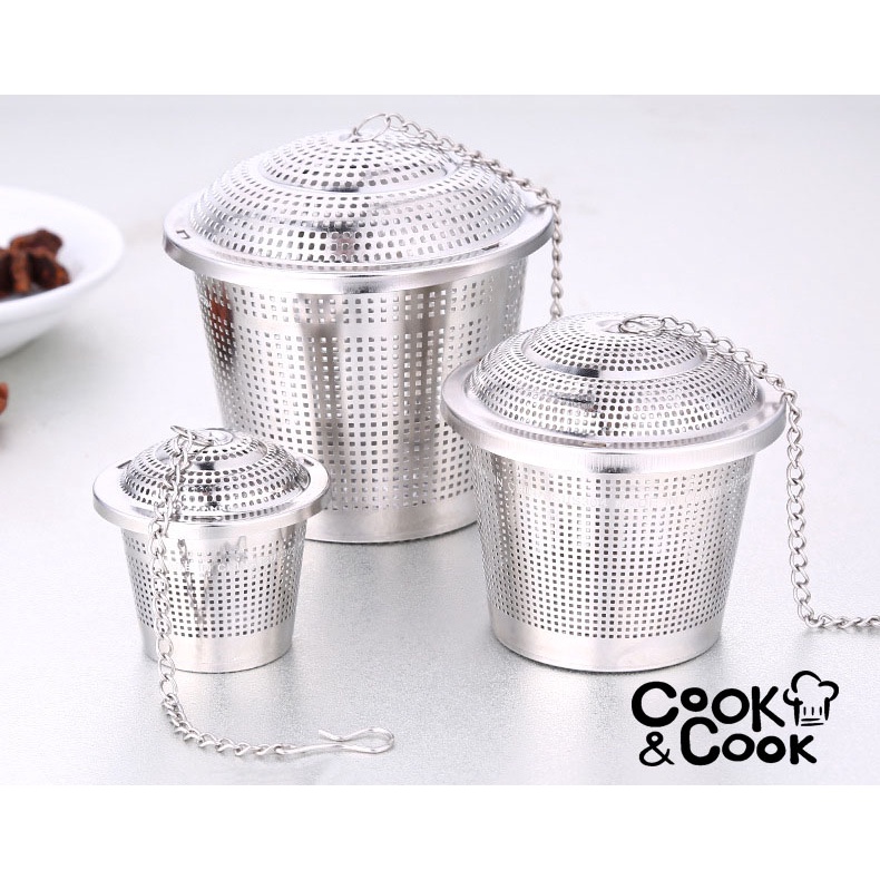 Dụng cụ lọc trà thả ấm inox 304 - SSGP