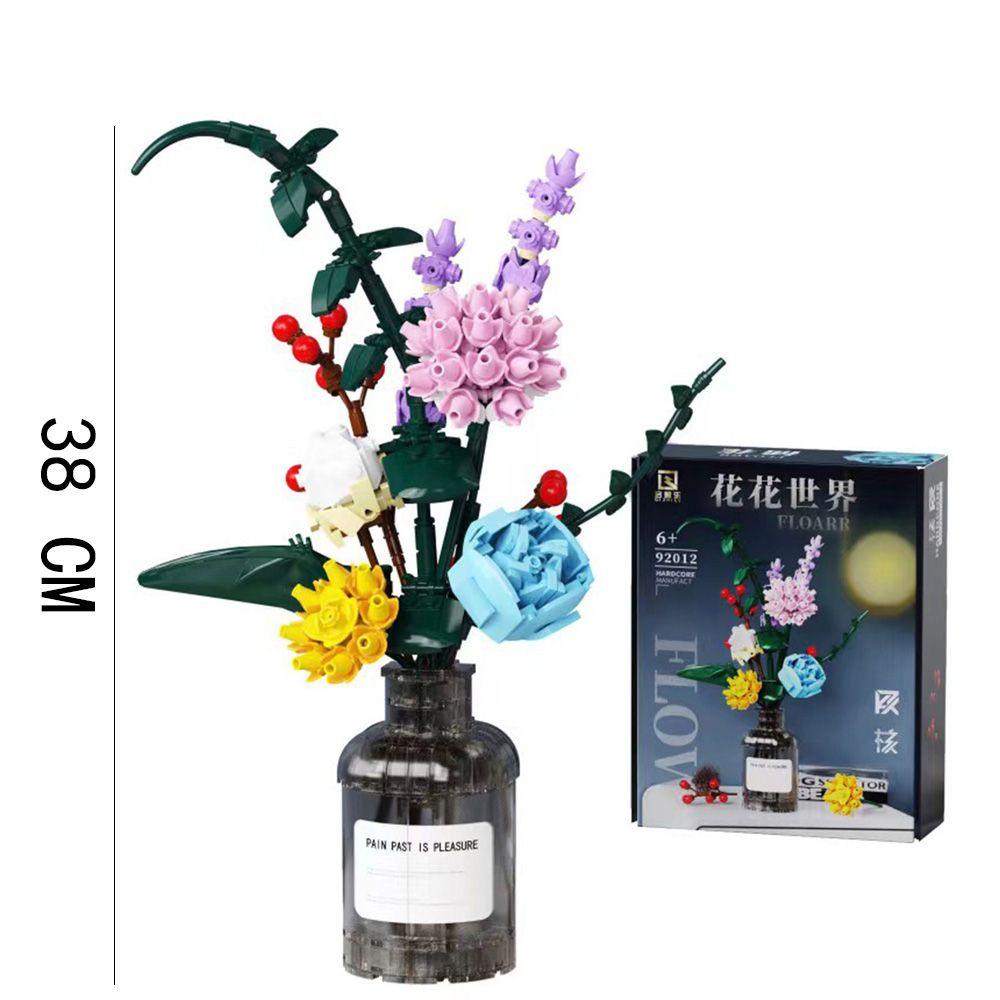 Đồ Chơi Lắp Ráp Hình Hoa Hồng Ba Chiều DIY