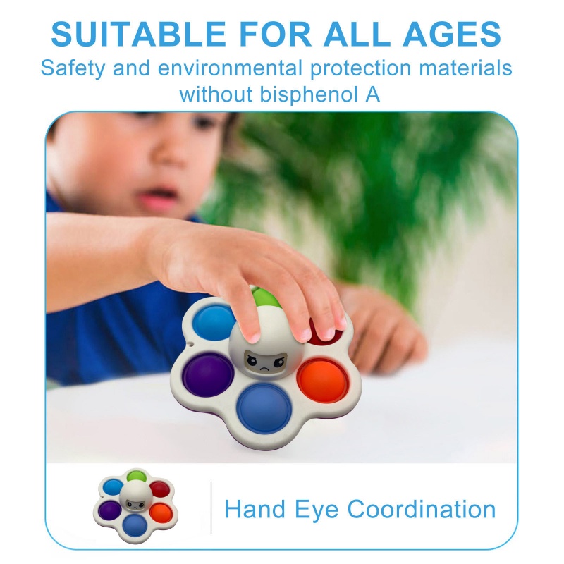 Đồ chơi con quay hình bạch tuộc giúp giảm căng thẳng