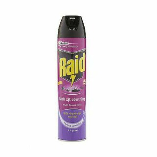 Xịt Côn Trùng Raid Hương Lavender
