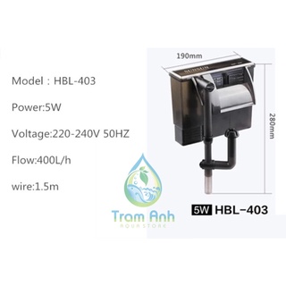 Lọc thác Sunsun HBL 402 / 403