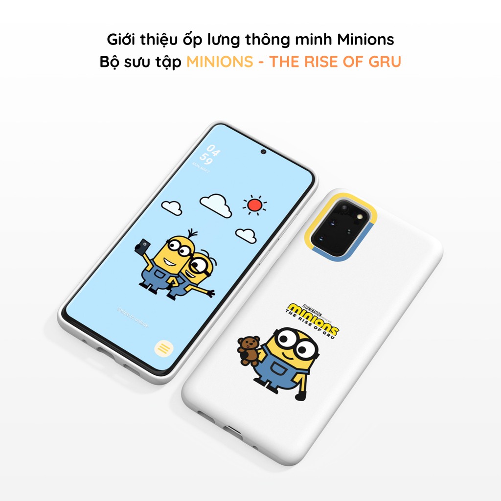 Smart Case Minions - ốp lưng SAMSUNG S20 / 20+ / S20 Ultra - Hãng SAMSUNG x ILLUMINATION