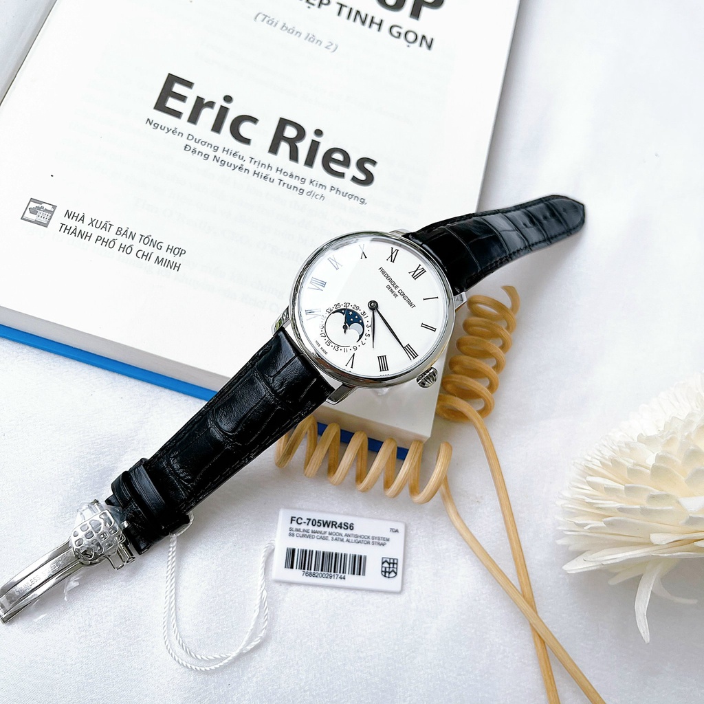 Đồng hồ nam Frederique Constant MoonPhase White 705WR4S6 chính hãng tại 1959watchluxury