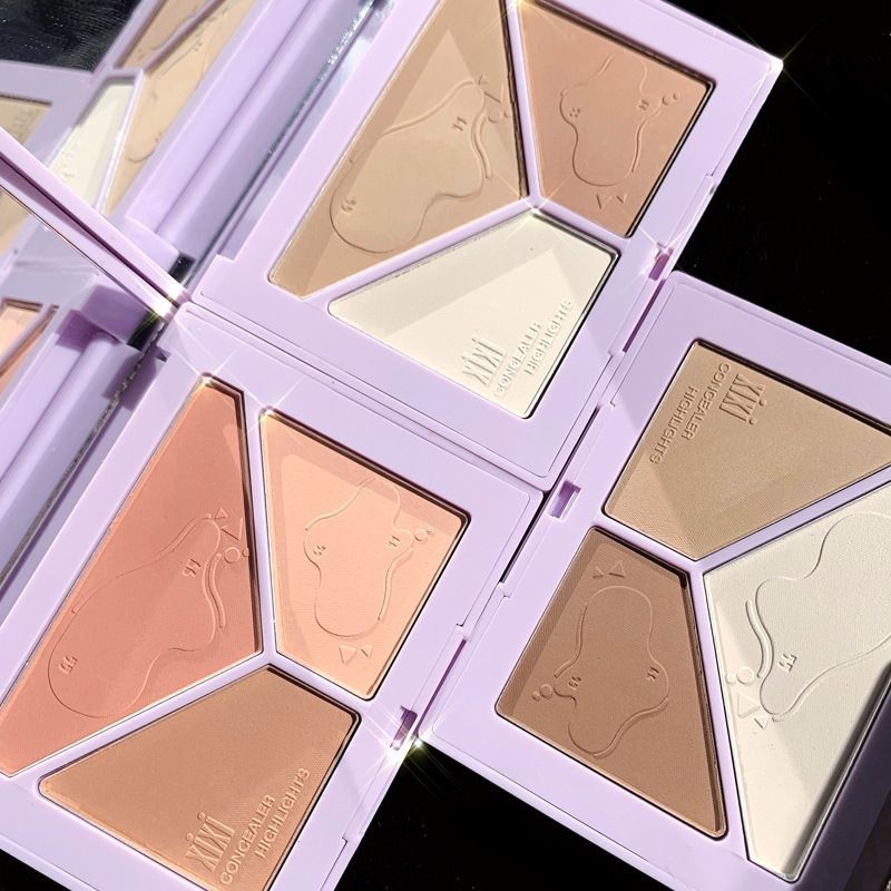 XIXI - Bảng phấn tạo khối Shining Shadow Three-Color Plate | BigBuy360 - bigbuy360.vn